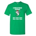 thumbnail image 1 of Christmas Shark Doo Doo Doo Funny DT Adult T-Shirt Tee, 1 of 2