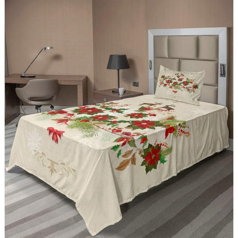 https://i5.walmartimages.com/seo/Christmas-Sheet-Set-Noel-Themed-Motif-Poinsettia-Flowers-Holly-Berries-Deer-Ribbon-Fitted-Flat-Pillowcase-Bedding-Accent-3-Piece-Twin-Multicolor-Ambe_c3c6166a-43fe-4ca8-8de8-522d99a47b0f.e6dcd2a5c60f8c253afa9c55dda6734f.jpeg?odnHeight=768&odnWidth=768&odnBg=FFFFFF