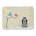 thumbnail image 1 of Christmas Shih Tzu Black & Silver Machine Washable Memory Foam Mat - Black & Silver - 19in. H x 0.25in. W x 27in. L, 1 of 1