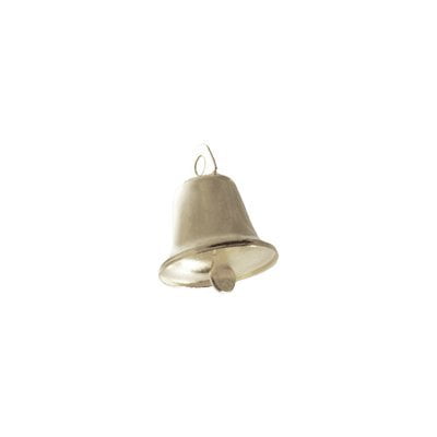 Christmas Shining Liberty Bells Gold or Silver (Silver, 14 mm - 16 pcs)
