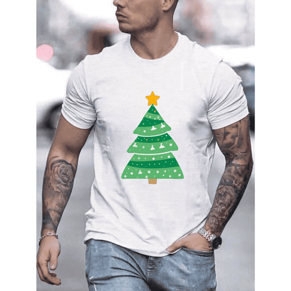 Christmas Shirt for Men – Funny Holiday Graphic Tee, Merry Festive T-Shirt Gift