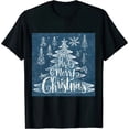 thumbnail image 1 of Christmas Shirt for Women Merry Christmas Letter Print Holiday T Shirt Casual Short Sleeve Xmas Clothes, 1 of 3