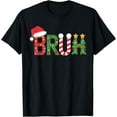 thumbnail image 1 of Christmas Shirts for Bruh Funny Christmas Women T-Shirt Shirts, 1 of 4