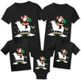 thumbnail image 1 of Christmas Shirts for Family - Funny Santa Christmas Tshirt for Matching Women Men Kid Toddler Baby - Santa on Unicorn, 1 of 7