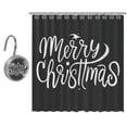 thumbnail image 1 of Christmas Shower Curtain Set for Bathroom, 1 of 6