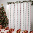 thumbnail image 1 of Christmas Shower Curtains for Bathroom, Simple Xmas Abstract Red Green Dots Stripes Waterproof Fabric Shower Curtain, Decorative Bathroom Curtain for Bathtub, 72"x84", No Hooks Included, 1 of 9