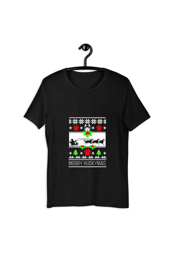 Christmas Siberian Husky Dog Husky Ugly Merry Huskymas 2024 shirt-removebg-preview