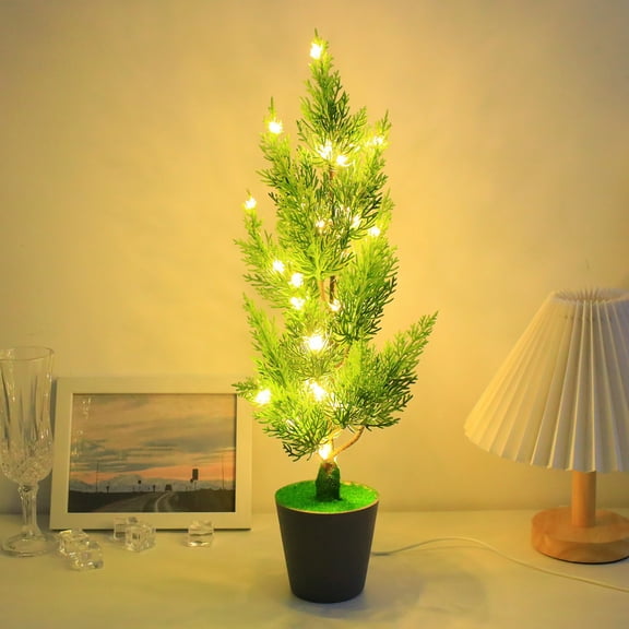 Christmas Simulation Plant Twig LED Tree Lights, IP44 Waterproof USB Powered 30LED Warm Glow Artificial Plant Lamp, Multi-Style Shapable Ornament for Holiday Living Room Indoor Scene Decor