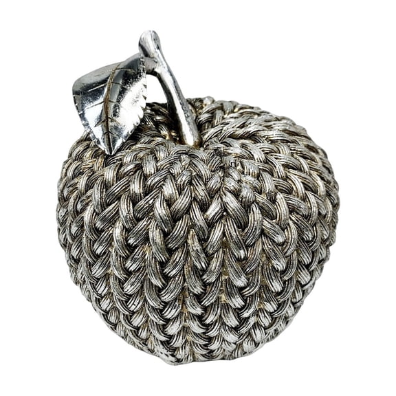 Christmas Simulation Rattan Fruit Ornament – Resin Apple Decoration for Holiday Table, Home & Shopping Mall Display, Elegant Christmas Centerpiece Gift