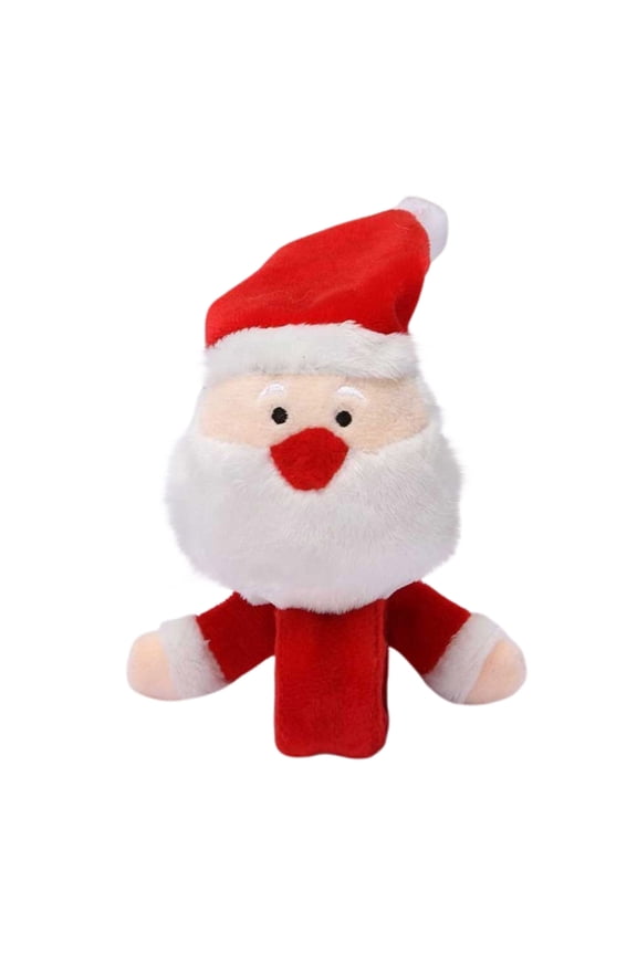 Christmas Slap Bracelets for Kids, Halloween Operation Christmas Gifts Plush Wrist ,Cute Snap Bracelets Birthday for Boys Girls, Child Bulk Items Party ,Ingenious Clapping Circle Toys Christmas Gift