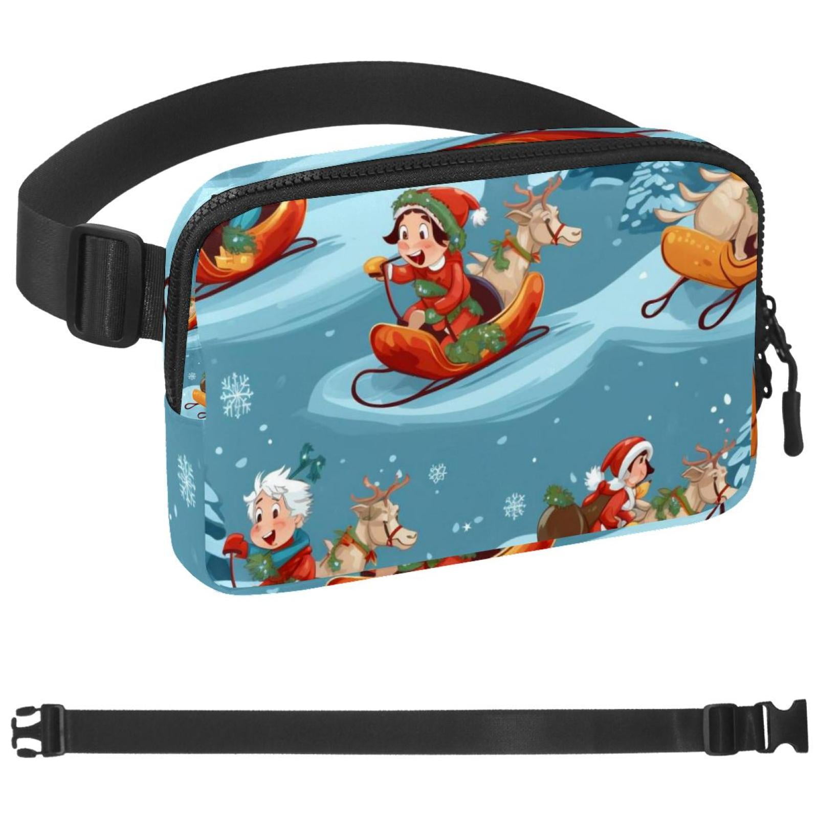 Christmas Sleigh Waist Fanny Pack-Travel Bag Fanny Pack For Women