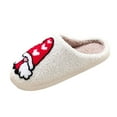 thumbnail image 1 of Christmas Slippers House Shoes for Women Fluffy Soft Cozy Bedroom Cartoon Plush Cute Slippers for Indoor Outdoor Use, 1 of 8