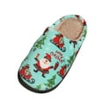 thumbnail image 1 of Christmas Slippers House Shoes for Women Fluffy Soft Cozy Bedroom Cartoon Plush Cute Slippers for Indoor Outdoor Use, 1 of 6