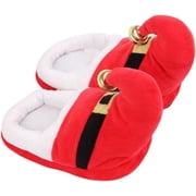 Christmas Slippers Santa Claus Slippers Elf Feet Slippers Winter Warm Cozy Slippers Plush anti slip Slippers for Women Men