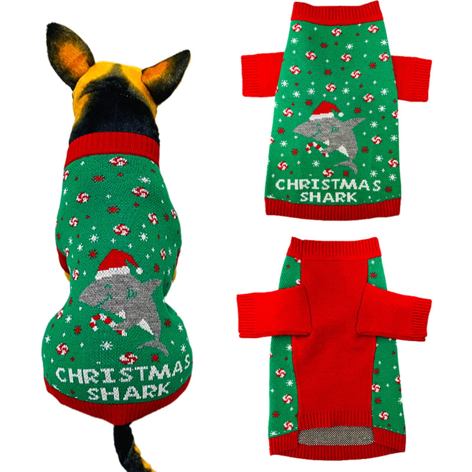 Christmas Small And Medium Sized Dog Sweater Pet Clothes for Medium