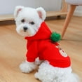 thumbnail image 1 of Christmas Small Dog Sweaters Female Girl Warm Sweaters Skirt Warm Dog Princess Dress Clothes Dachshund Chihuahua Corgi, 1 of 6