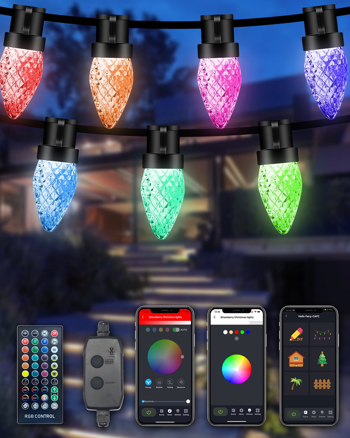 Energy-efficient Christmas lights? Switch to LED