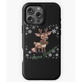 thumbnail image 1 of Christmas Smiling Reindeer Cute Phone Case for iPhone 16 15 14 13 12 11 Pro Max, 1 of 2