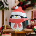 thumbnail image 1 of Christmas Snack Storage Box, Holiday Gift Decoration, Iron Santa Claus Snowman Penguin Chocolate Storage Can, Christmas Tree Shaped Multicolor Metal Container for Festive Treats, 1 of 7