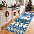 thumbnail image 1 of Christmas Snow Area Rug Washable Living Room Carpet Xmas Snowman Holiday Decor Indoor Bedroom Throw Rug Decorative Non Slip Soft Low Pile Large Carpet Dining Room Office Nursery, 1 of 7