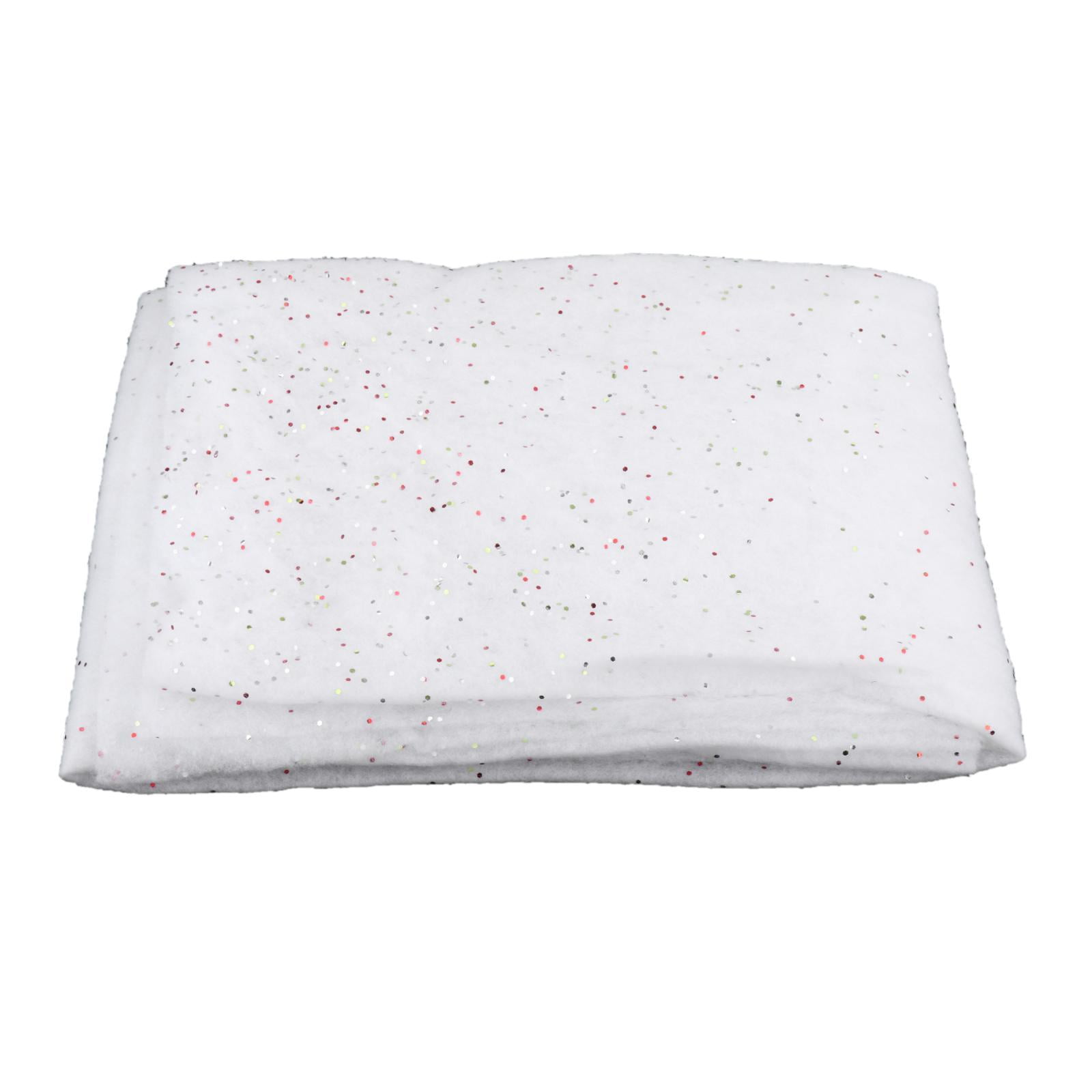 Christmas Snow Blanket Fake Snow Glittered Wonderland Artificial Snow