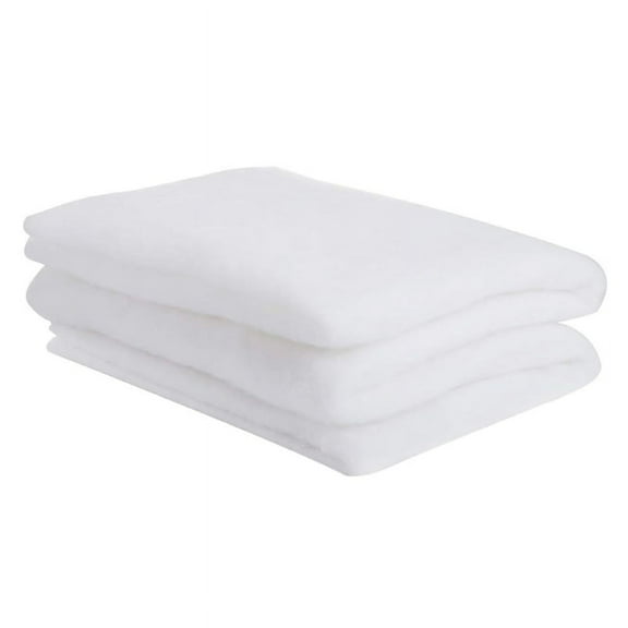 Christmas Snow Blanket Roll for Christmas Decorations, Village Displays, Under the Christmas Tree Thick White Soft Fluff