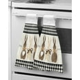 thumbnail image 1 of Christmas Snow Christmas Tree Hand Towels Microfiber Hanging Cloth Quick Dry Cleaning Cloth Xmas Kitchen Towel, 1 of 7