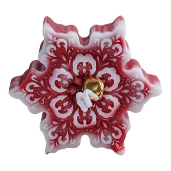 Christmas Snow Flower Winter Scented Candle Soy Wax Aromatherapy Candle Christmas Holiday Party Decoration