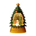 thumbnail image 1 of Christmas Snow Globe Lantern Water Glittering Christmas Tree/Snowman/Santa Claus, Battery Operated Lighted Lantern for Christmas Festival Decoration Gifts, 1 of 6