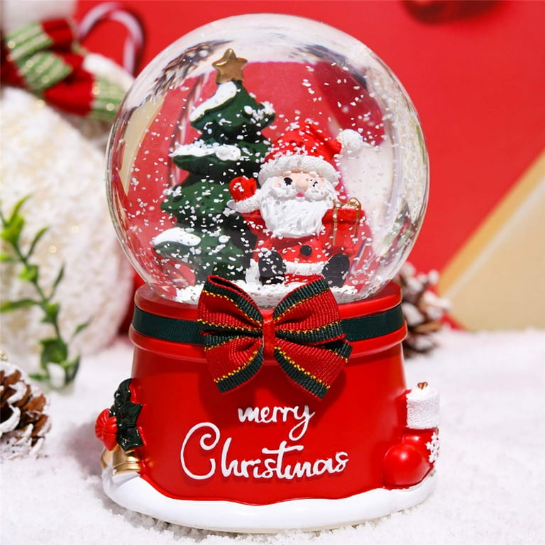 Christmas online snow globe