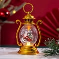 thumbnail image 1 of Christmas Snow Globes Snowman Musical Lighted Winter Scene Fall Decor, Lighted Water Globe Lantern White Santa Claus, Snowman Snow Globe Glittering for Christmas Decorations, 1 of 1