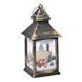 thumbnail image 1 of Christmas Snow Lights, Indoor Christmas Decorations, Battery Powered Multicolor Snow Globe Lantern with Handle, Portable LED Light for Holiday Parties and Dining Table Decor, 1 of 7