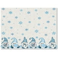 thumbnail image 1 of Christmas Snowflake Area Rug 2x3ft Dwarf Elf Gift Non-Slip Washable Square Rugs Soft Felt Indoor Floor Mat for Bedroom Kitchen Living Room Bathroom, 1 of 8