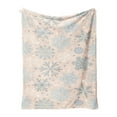 thumbnail image 1 of Christmas Snowflake Blanket, Winter Holiday Throw for Couch Sofa Bed, Christmas Decorations, 39x29in, 1 of 6