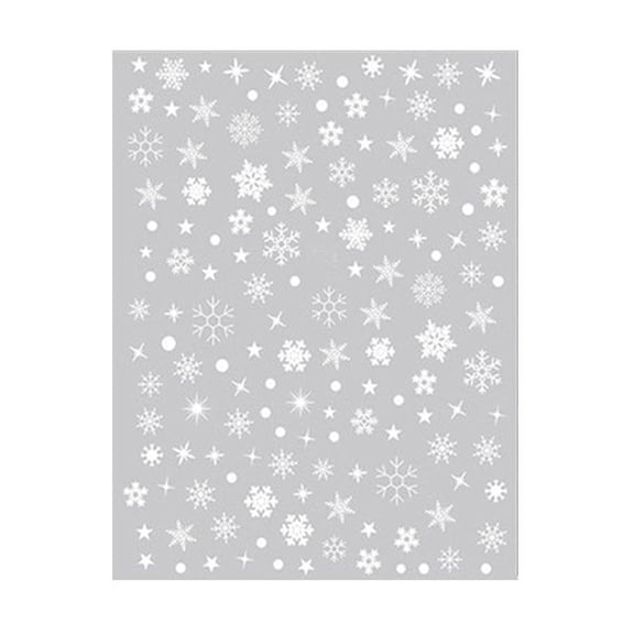 Christmas Snowflake Face Stickers, Crystal Glitter Gems for Party Makeup & DIY Beauty, 1pc