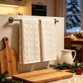 thumbnail image 1 of Christmas Snowflake Kitchen Towels Set of 2, Absorbent Decorative Hand Dish Towels, Festive Seasonal Towel for Kitchen Counter Cleaning & Holiday Gift Home Decor,23.6x15.7in, 1 of 6