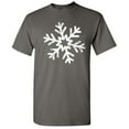 thumbnail image 1 of Christmas Snowflake Novelty Funny Graphic Tee For Christmas Sarcastic Hilarious Fit Well Tshirt Xmas Birthday Gift Adult Humor T Shirt, 1 of 5