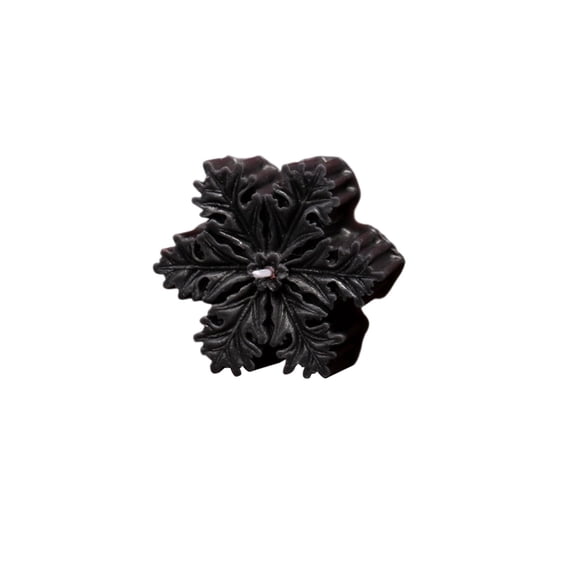 Christmas Snowflake Shaped Wax Tealight Candles - Handmade Winter Aroma Candle, Perfect for Xmas Home & Table Decorations