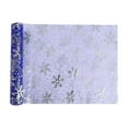 thumbnail image 1 of Christmas Snowflake Table Runner, Winter Table Runner, Christmas Runner for Table, Seasonal Christmas Winter Holiday Decor, Dining Table Decor, 1 of 6