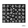 thumbnail image 1 of Christmas Snowflake Window Stickers Clings Decorations - Window Decals For Xmas Winter Christmas Decor, 1 of 4