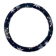 thumbnail image 1 of Christmas Snowflakes 14.5 Inch Printing PVC Leather Steering Wheel Cover Car Wheel Covers Auto Accessories, 1 of 6