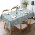 thumbnail image 1 of Christmas Snowflakes Tablecloth Rectangle, New Year Table Cloth Xmas Washable Table Cover for Holiday/Picnic/Dining/Party Decoration, 60 X 84 Inch, 1 of 6