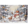 thumbnail image 1 of Christmas Snowman 500 Piece Large Jigsaw Puzzle for Adults - Game Interesting Toys - Hand Made Puzzles Personalized Gift, 1 of 7