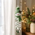 thumbnail image 1 of Christmas Snowman Acrylic Ornament, Cute Spiral Pendant, Christmas Hanging Decor Perfect for Doors, Christmas Trees, Windows, 1 of 6
