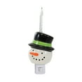 thumbnail image 1 of Christmas Snowman Bubble Night Light Ceramic Top Hat Electric Plug-In Xnlt76972, 1 of 3