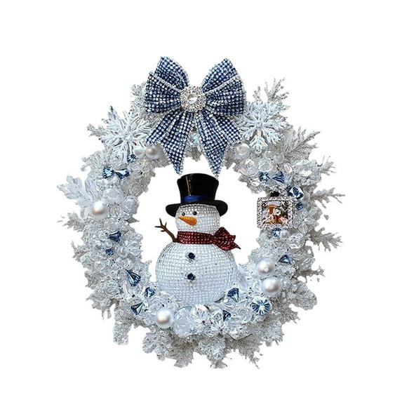 Christmas Snowman Christmas Tree Christmas Ornaments Christmas Tree Ornaments Chritstmas Wreath Acrylic Christmas Hanging Ornaments for Christmas Tree Festive Pendant Home Decoration