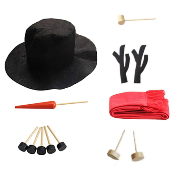 Christmas Snowman Decorating Making Kit Toys Outdoor Kids For Christmas Winter Holiday Party Decoration Funny Toys 55 65 75 85 Cm 12er Pack 60 X 60cm