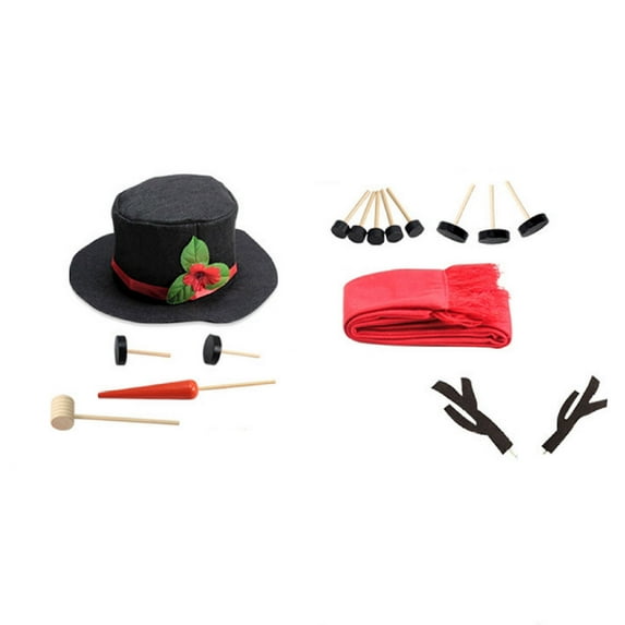 Christmas Snowman Decorating Making Kit Toys Outdoor Kids For Christmas Winter Holiday Party Decoration Funny Toys 55 65 75 85 Cm 12er Pack 60 X 60cm