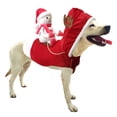 thumbnail image 1 of Christmas Snowman Dog Costume Outfit for Small Medium Large Dogs，Pet Cosplay Costumes for Christmas, 1 of 6