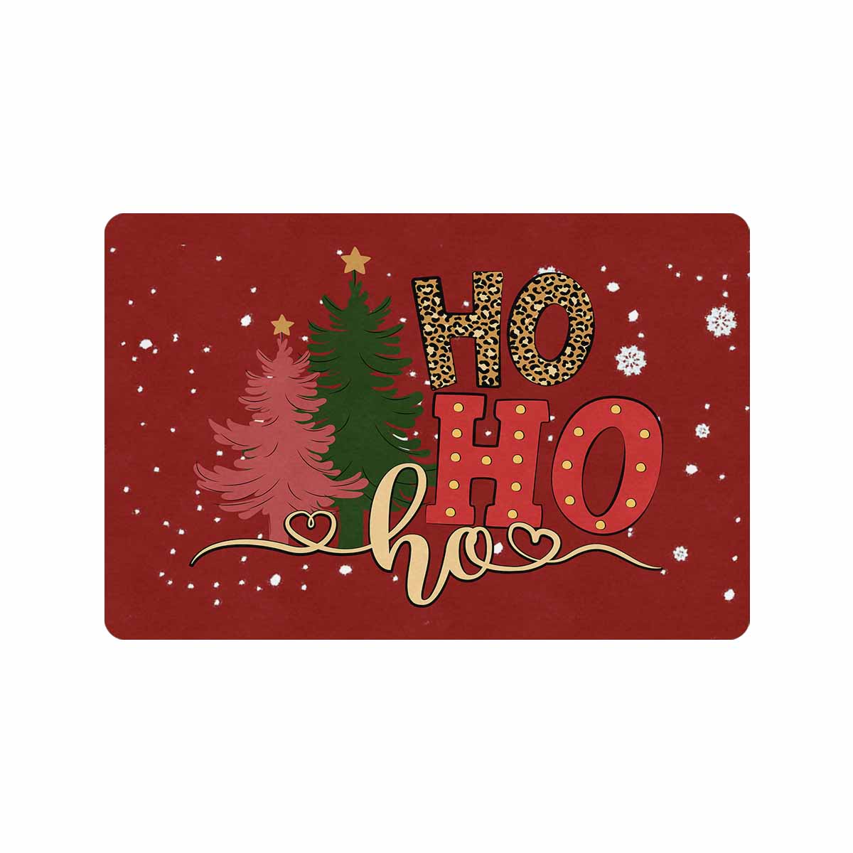 Christmas Snowman Doormat Decorative Outdoor Xmas Door Mat AntiSlip